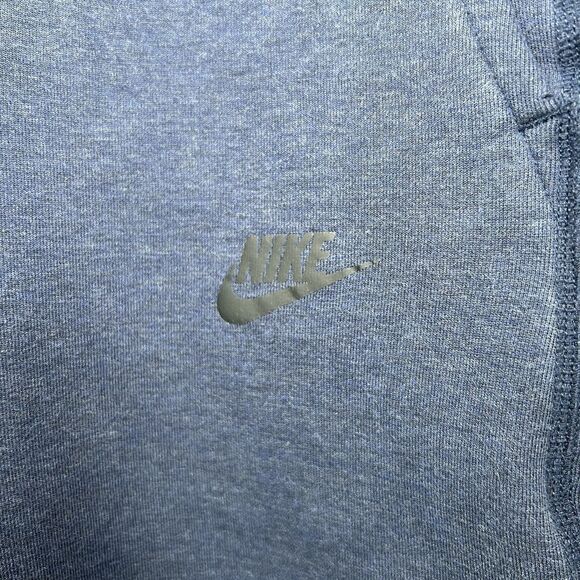 Nike Joggers Sweatpants Mens Large Navy Blue 32x30 Tapered Drawstring Pockets - Picture 4 of 16